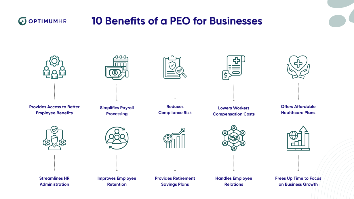 10 Benefits of a PEO for Businesses